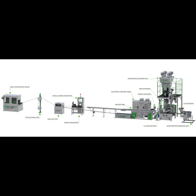 FLAT DRIP IRRIGATION PIPE PLANT